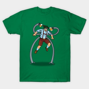 Oktoberfest Supervillain Drinking T-Shirt